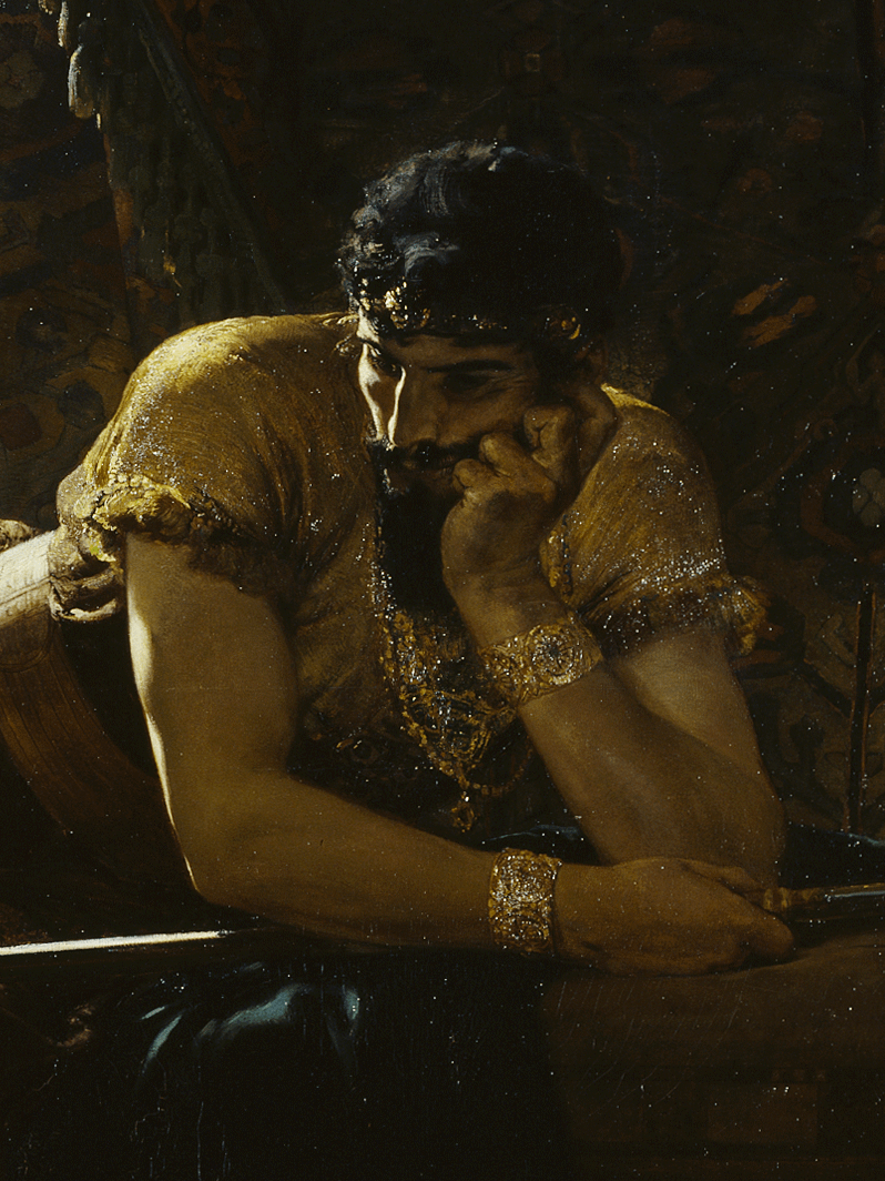 David and Saul by Julius Kronberg Print product image (4)