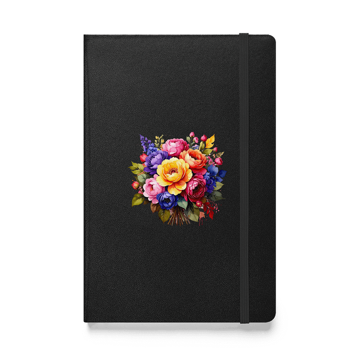 Columbia Road Market Hardcover Notebook (Floral Black) product image (1)
