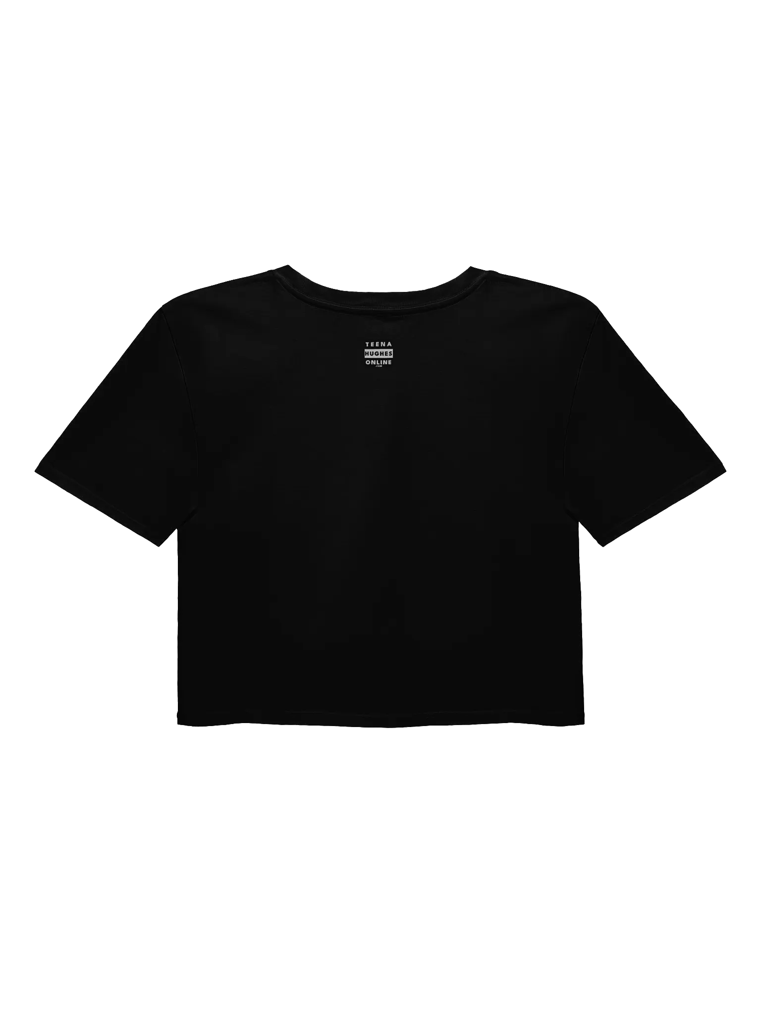 EAT • SLEEP • MAKE VIDEOS • REPEAT • BLACK CROP TOP T-SHIRT product image (6)