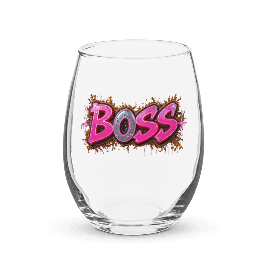 BOSS Babe Stemless Wine Glass product image (1)