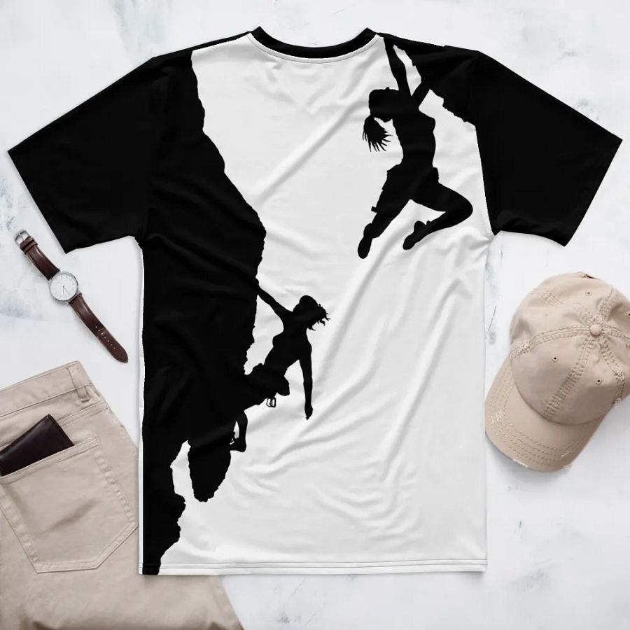 women rock climbing T shirt product image (6)