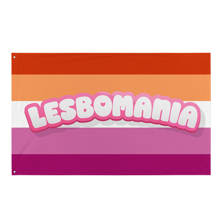 Lesbomania Lesbian Flag product image (1)