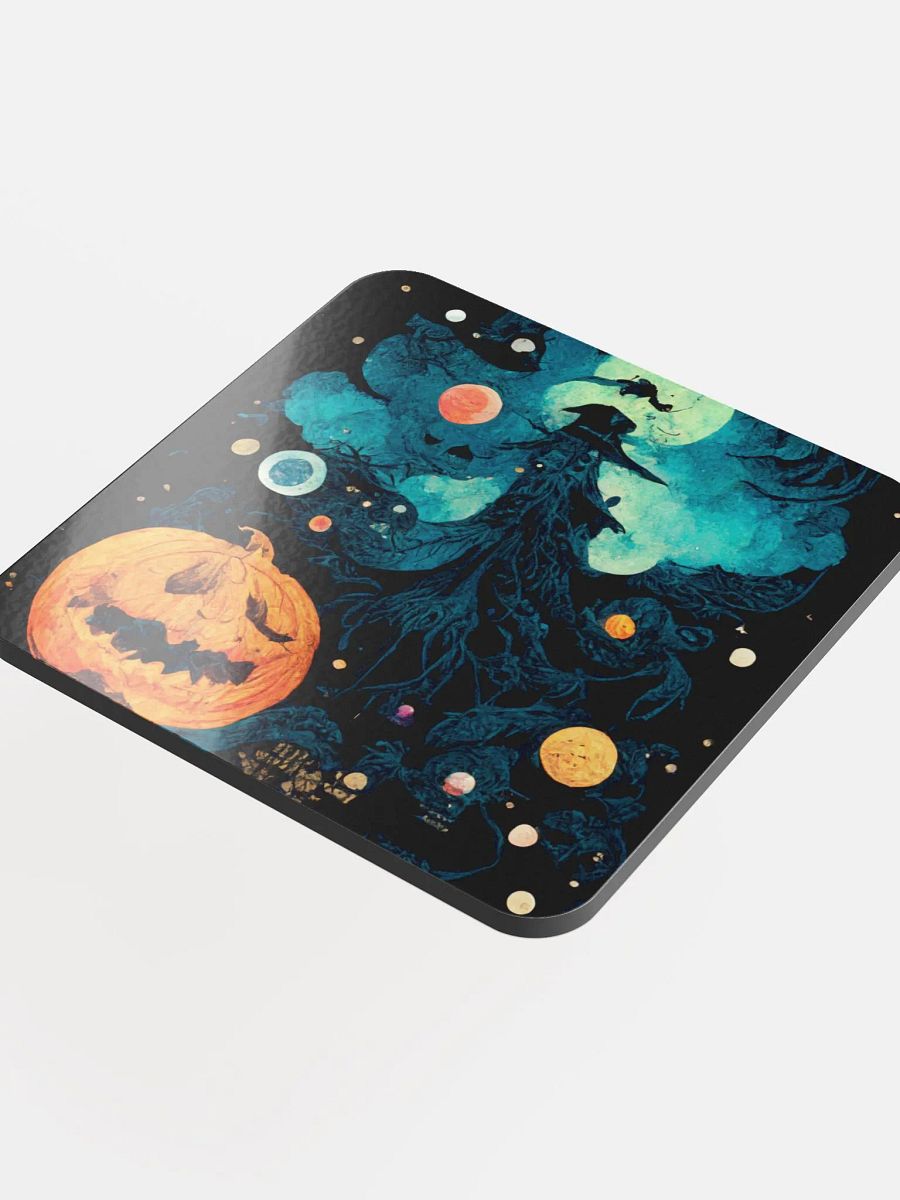 Mystical Halloween Night Cork Coaster product image (4)