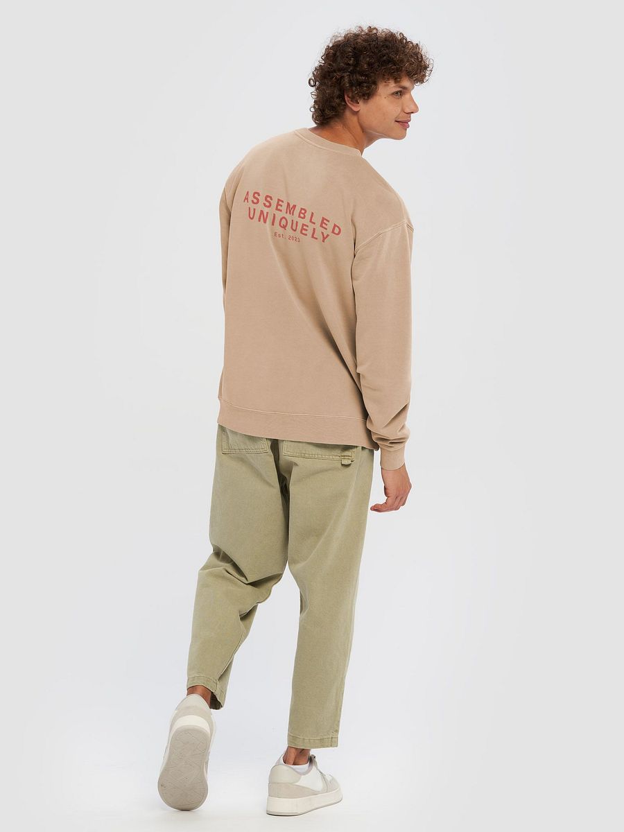 The Elite Sweater (Sand / Red) product image (1)
