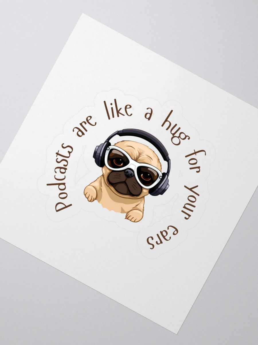 Paws & Podcasts Sticker Set product image (5)