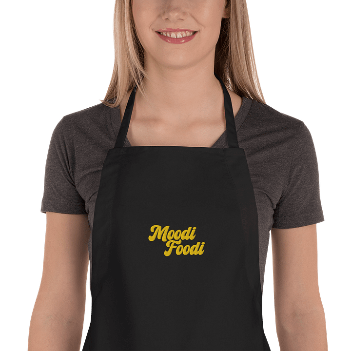 Moodi Foodi Originals, Cooking Apron – Black product image (1)