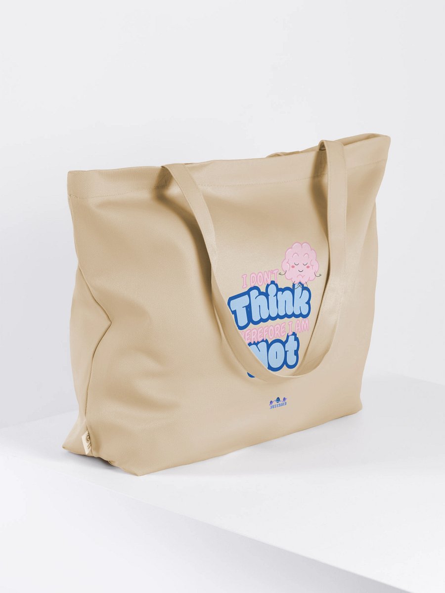 "I Don't Think" Canvas Tote product image (4)