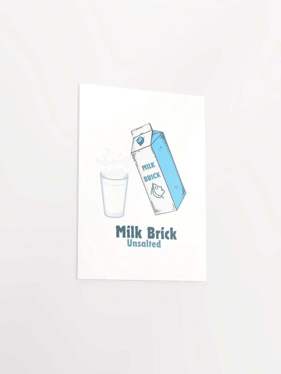 Milk Bricks Poster product image (29)