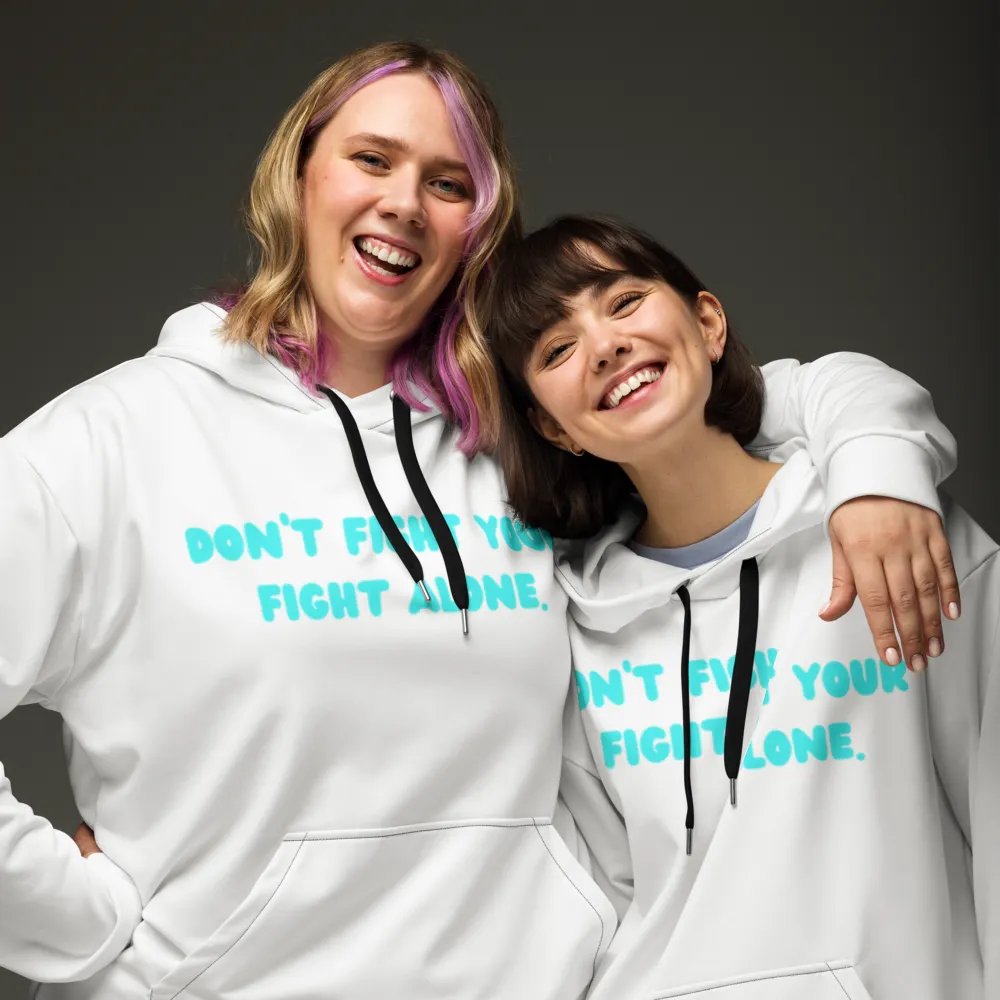 Fight Polyester Hoodie product image (5)