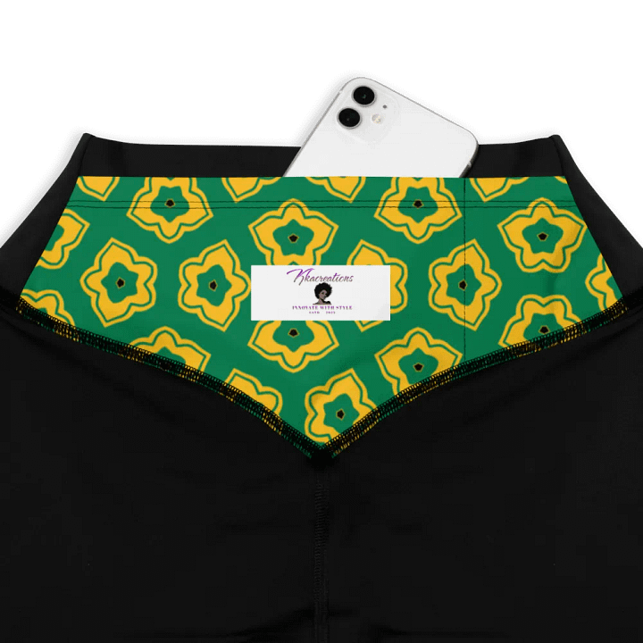 Symmetric Starburst Sports Leggings product image (2)