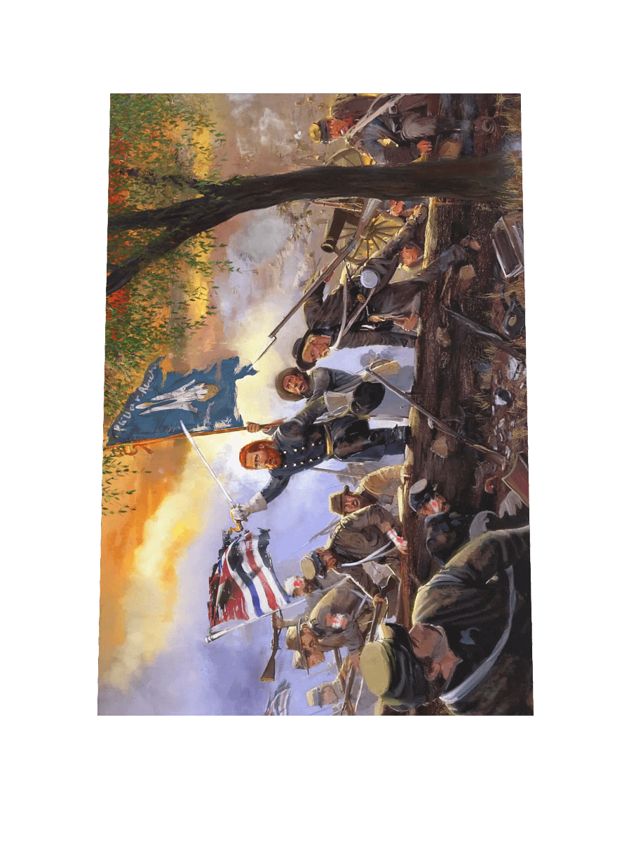 7th LA Pelican Regiment Paper Poster product image (1)