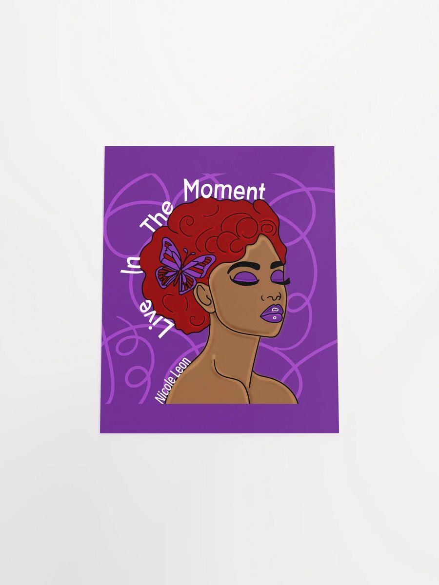 In The Moment - Tranquil Redhead Poster product image (4)