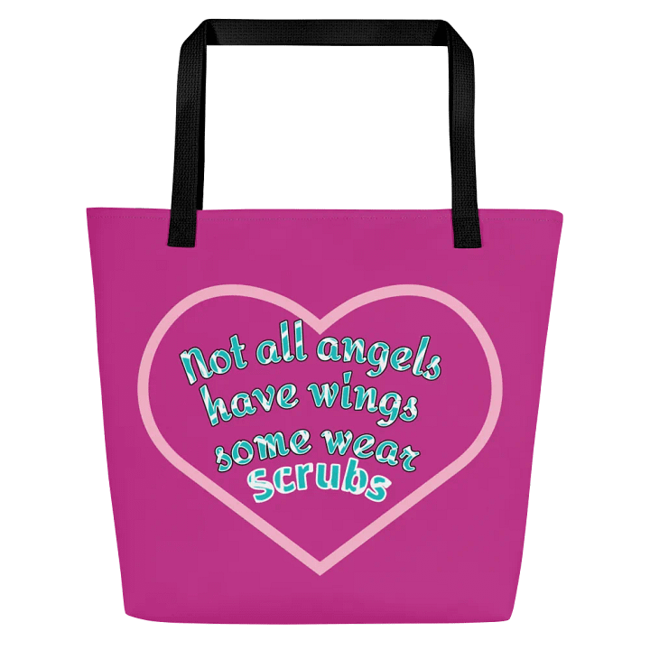Nurse Hot Pink Sweet Compassion Tote Bag product image (1)