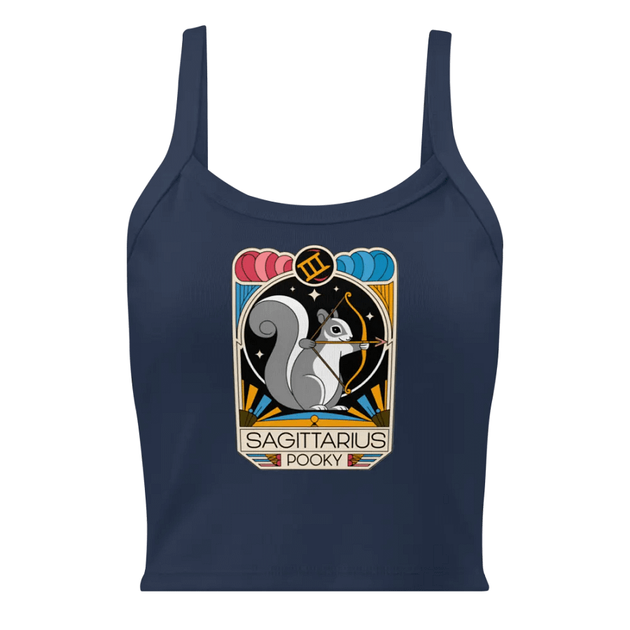 Zodiac Squirrel Women's Tank Top sagitarius product image (1)