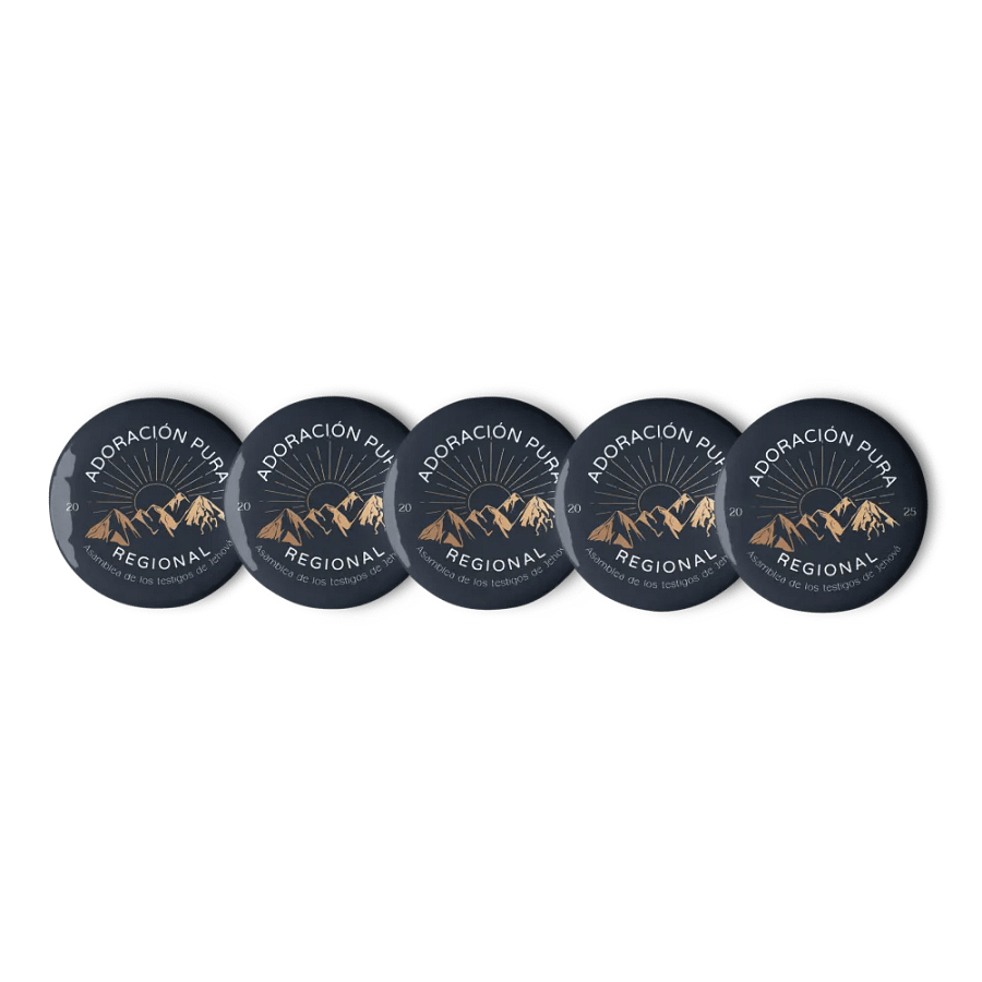 "Adoración Pura" Asamblea Regional | Majestic Mountains Navy Pin Set product image (2)