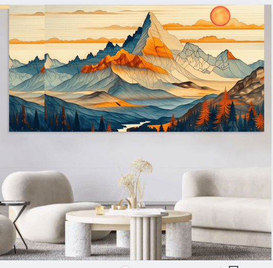 Mountain Canvas Wall Art product image (2)
