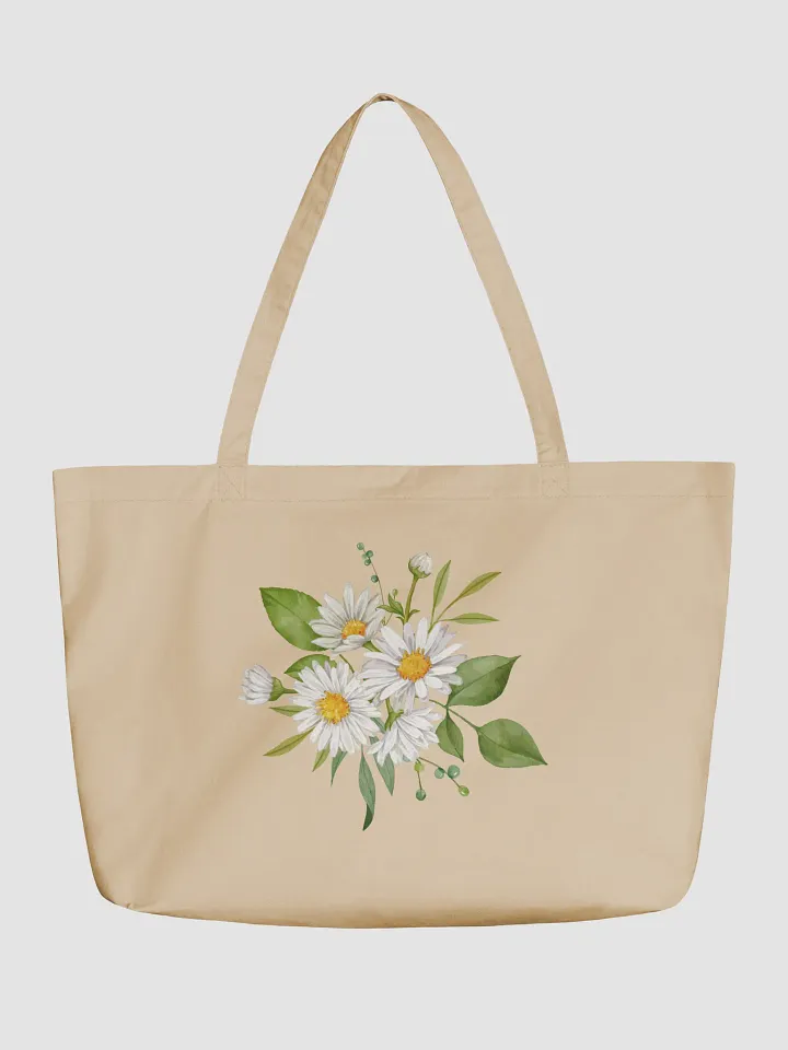 Daisy Delight Organic Tote Bag product image (1)