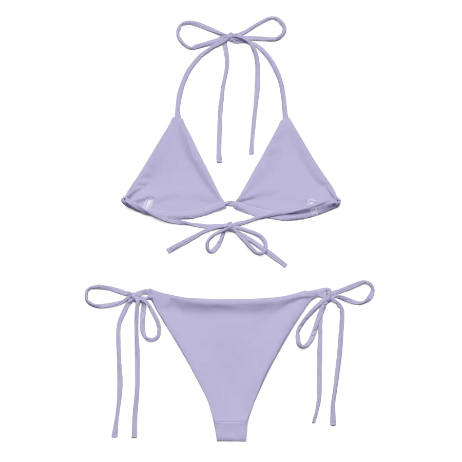 Pale Purple String Bikini product image (4)