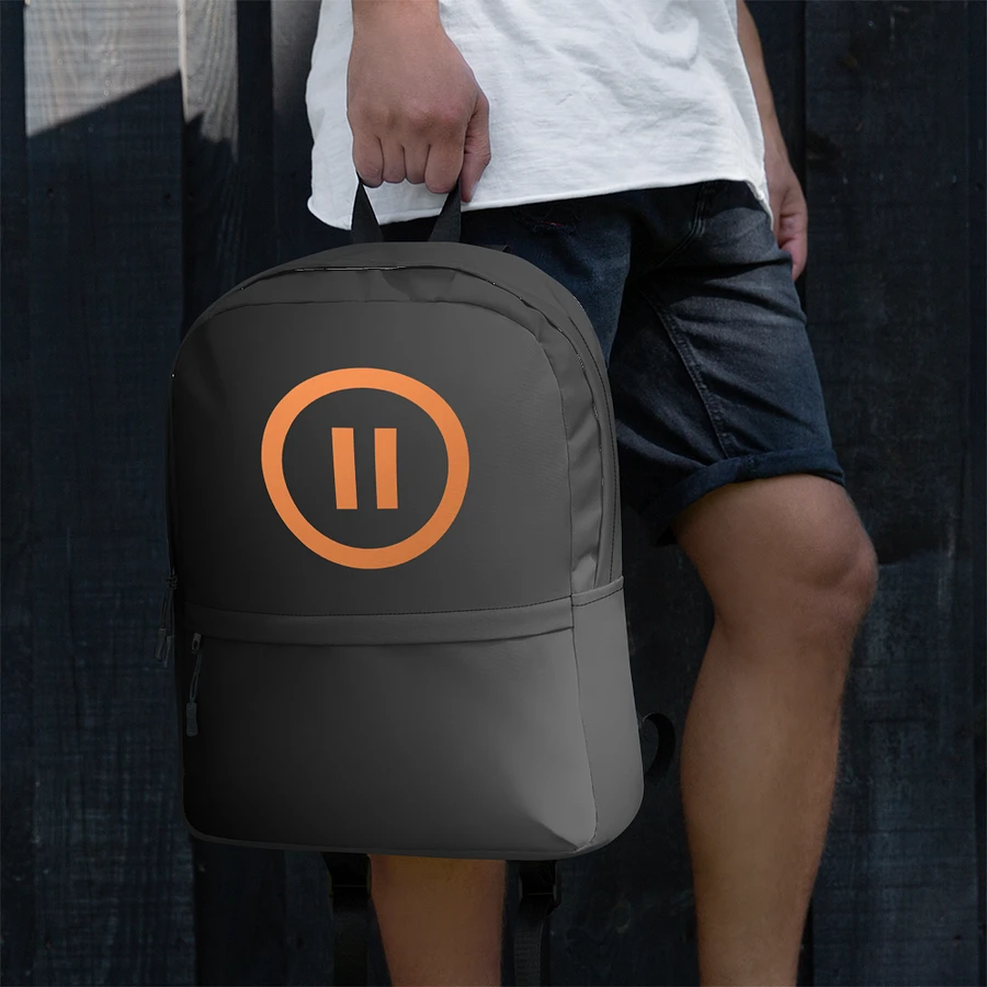 Pause AI Backpack (Black/Grey Gradient) product image (5)