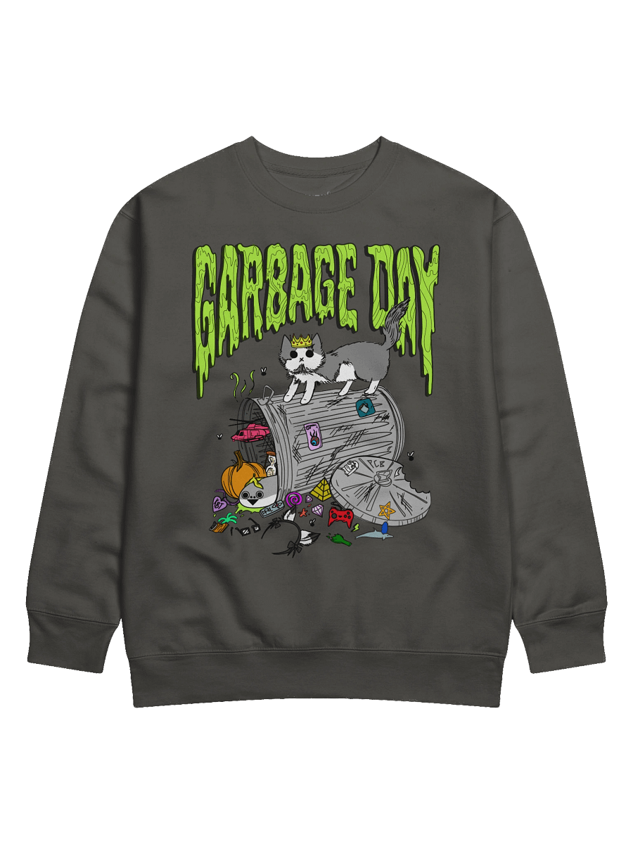 garbage day crew neck sweater product image (1)