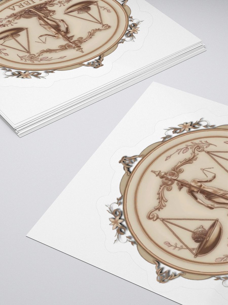 Libra Vintage Kiss-Cut Sticker product image (12)