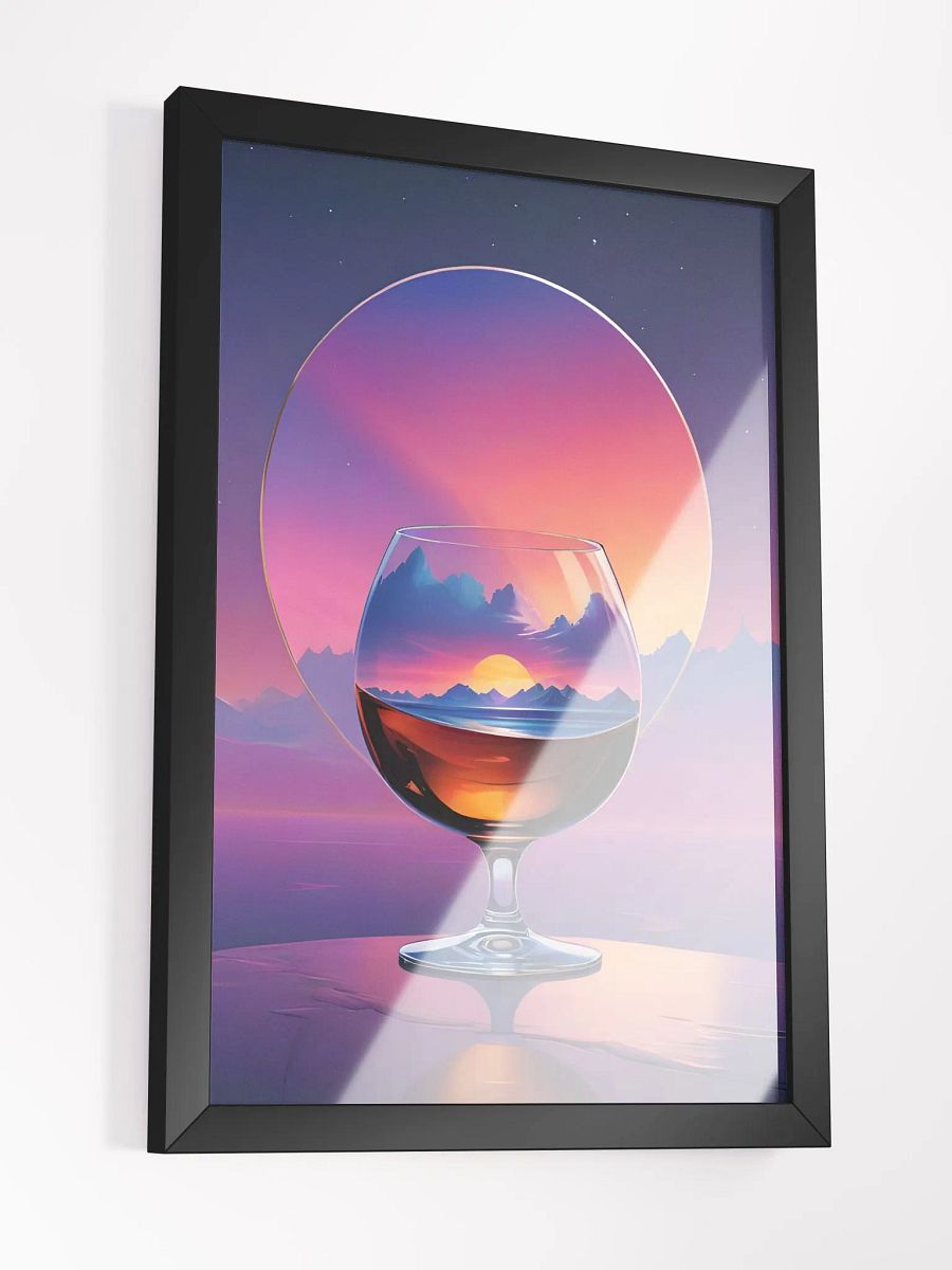 Bourbon Sunset Framed Poster product image (4)