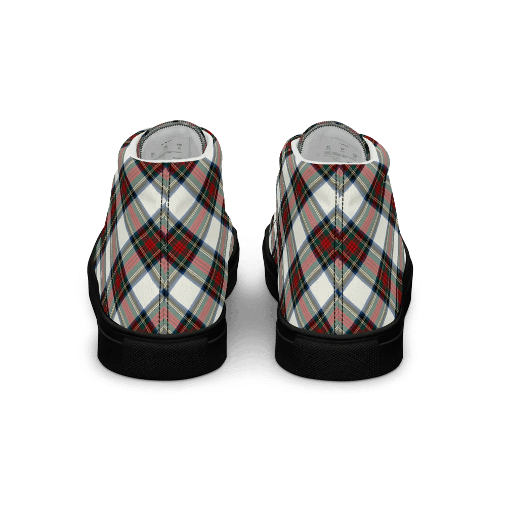 Stewart Dress Tartan Men's High Top Shoes product image (6)