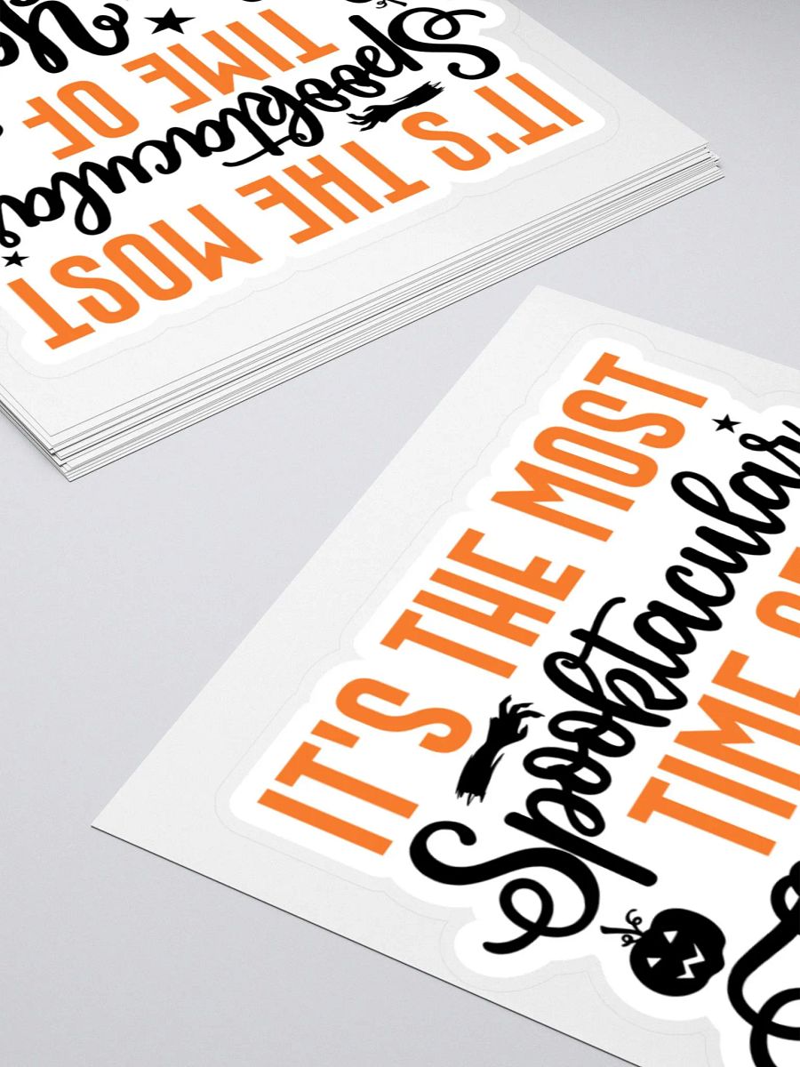 Spooktacular Halloween Kiss Cut Stickers product image (8)