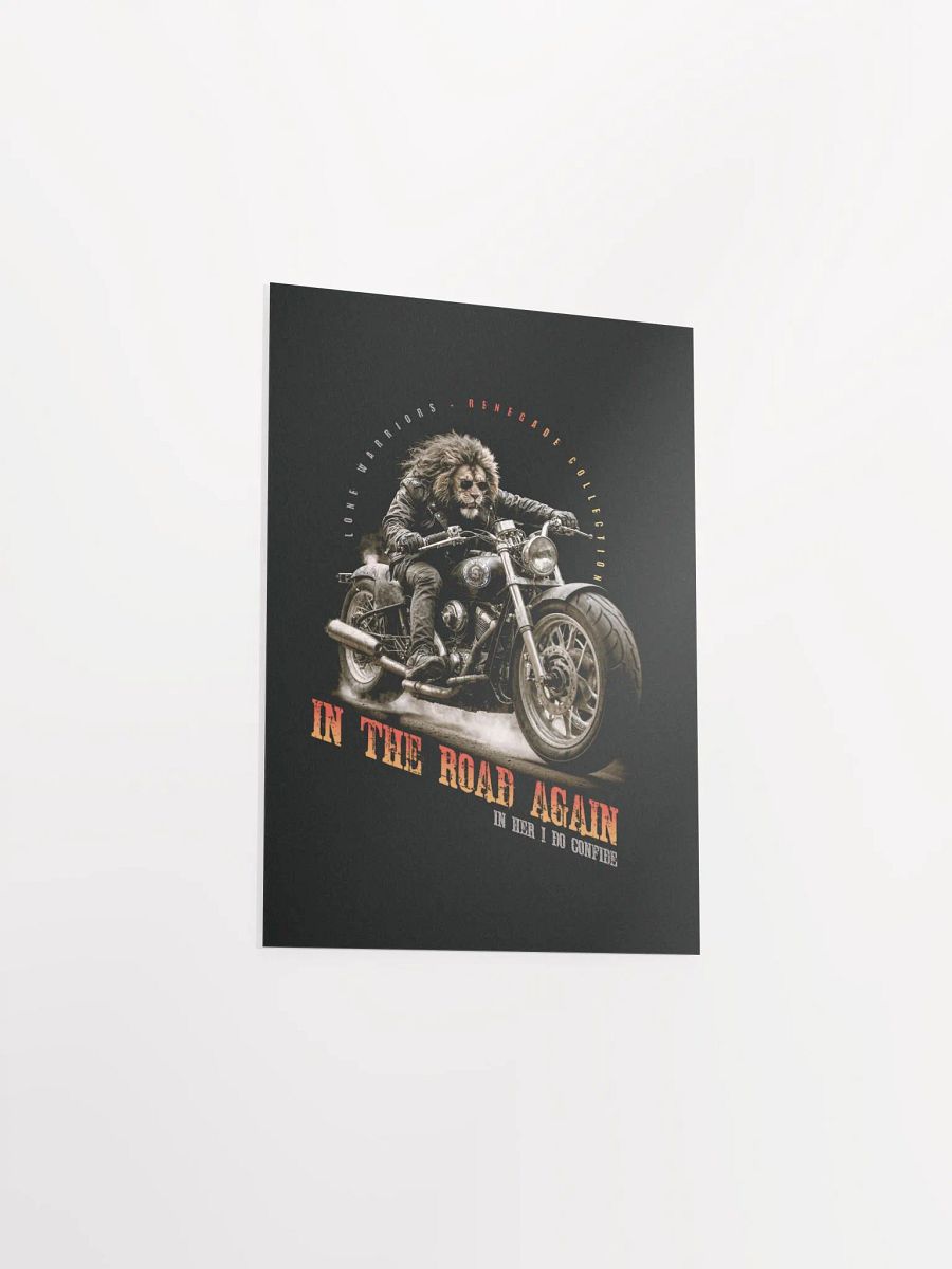 In the road again, in her i do confide ( Matte Paper Poster ) product image (22)
