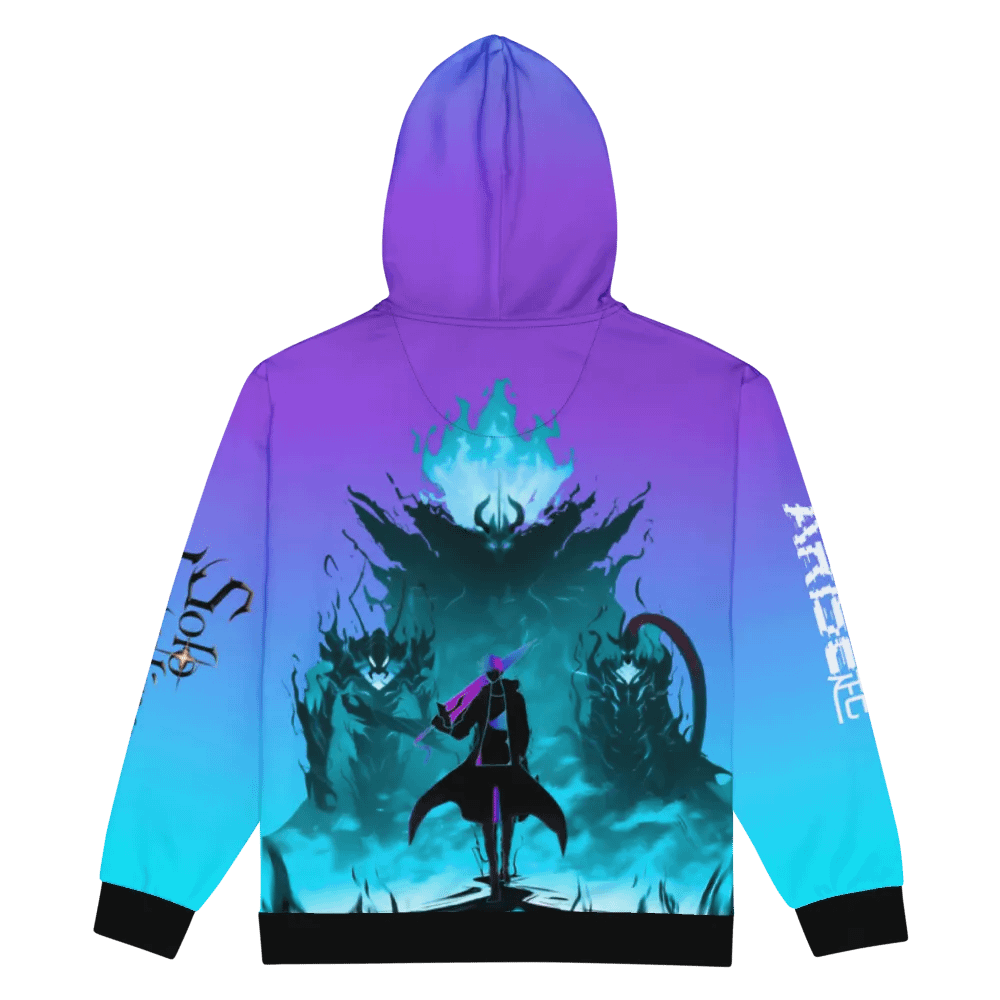 ACRANIA SOLO LEVELLING CUSTOM ZIP HOODIE product image (2)