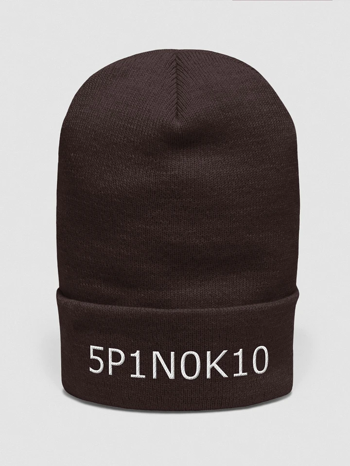 5P1N0K10 (SPINOKIO) Embroidered Cuffed Beanie product image (3)