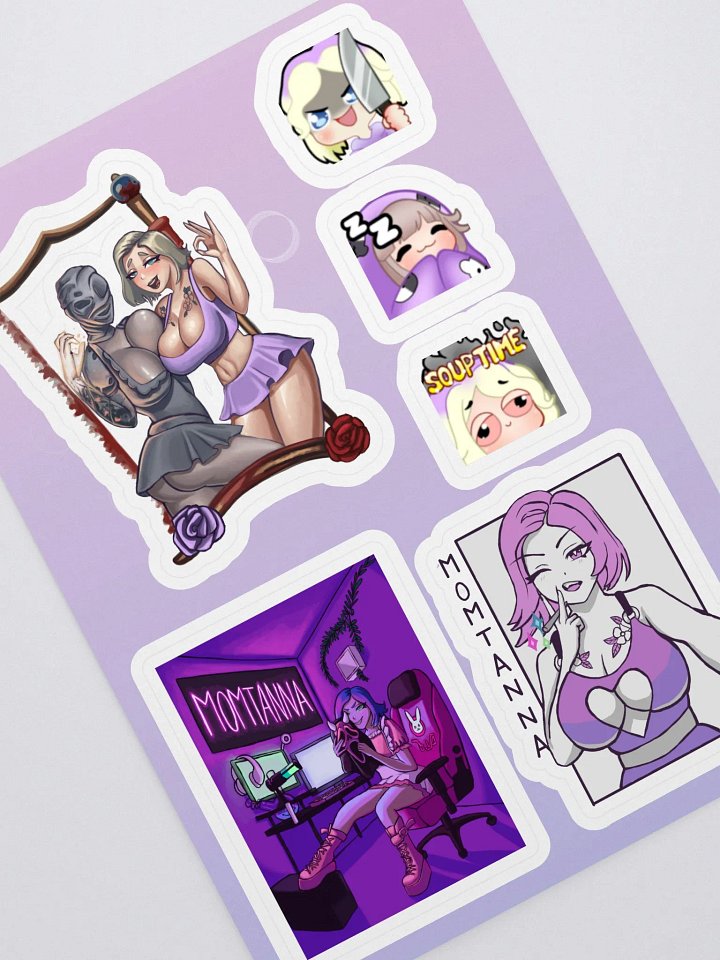 ♡Momtanna stickers (glossy)♡ product image (1)