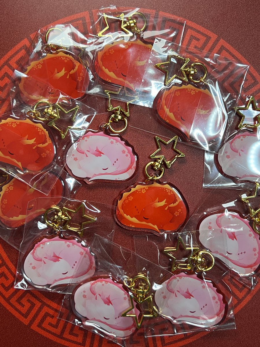 Sakura Sleepy Zodiac Dragon - Reversible Charm product image (5)