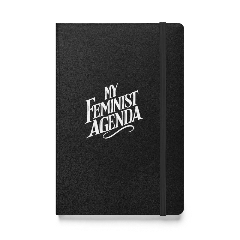 My Feminist Agenda Hardcover Notebook