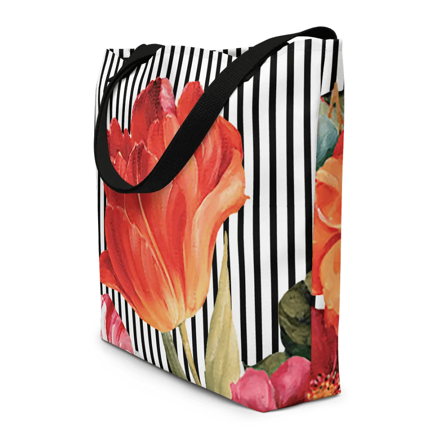 Floral Garden Delight All-Over Tote Bag product image (3)