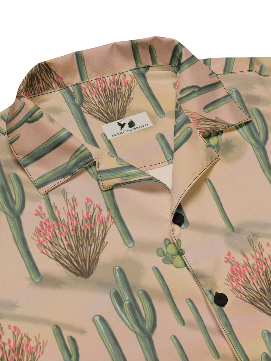 Saguaro Cactus Oversized Button-Down Shirt product image (3)