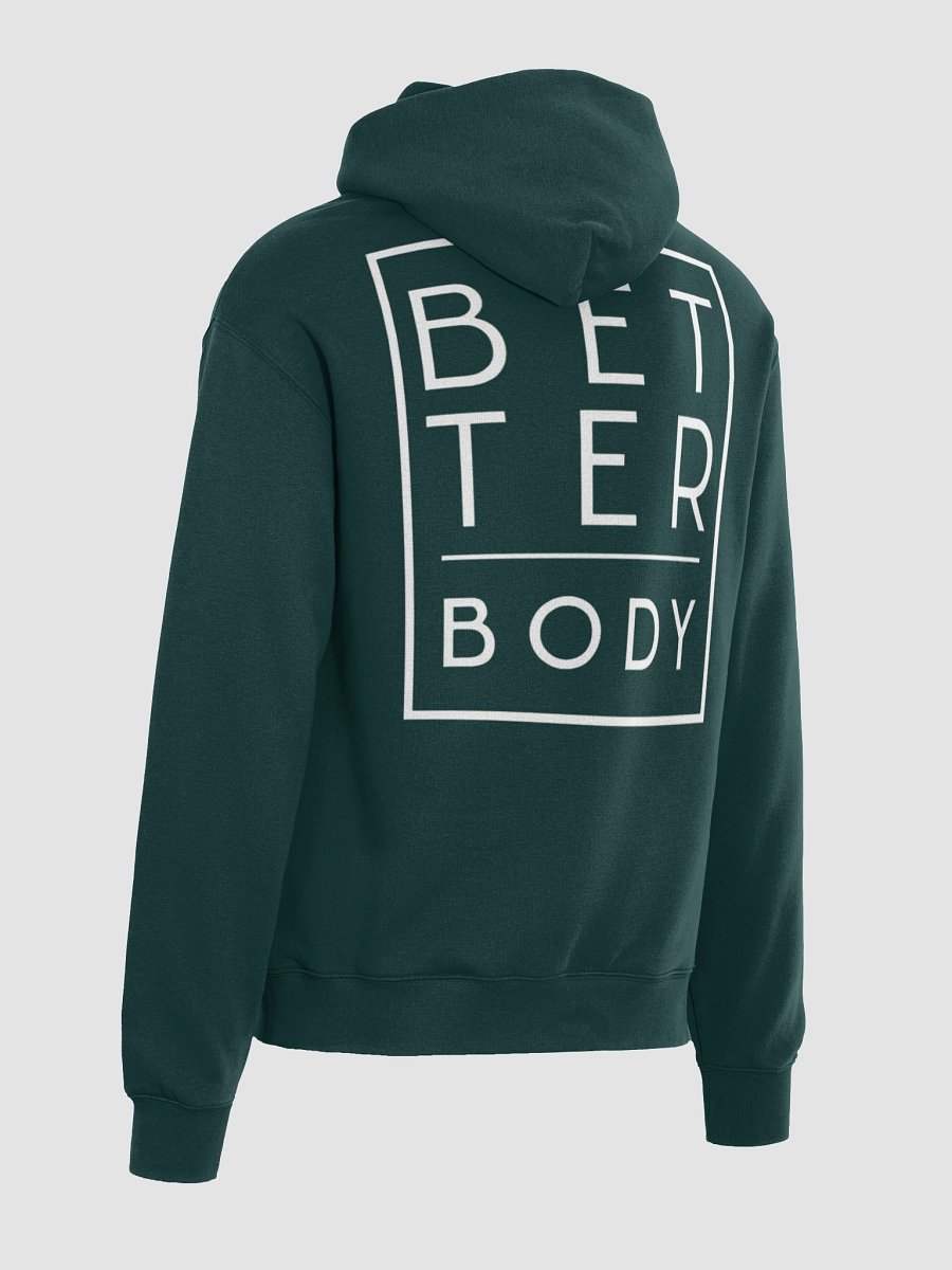 Better Body White Logo Luxury Hoodie product image (13)