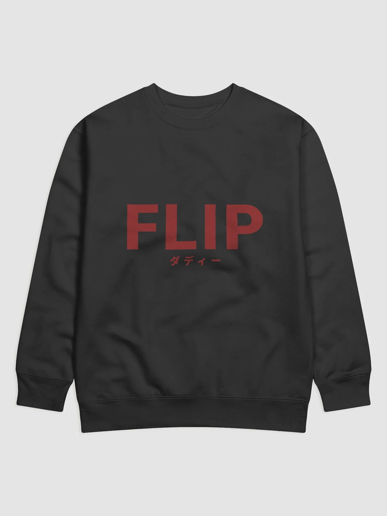 Flip Sweatshirt [Red Text] product image (2)