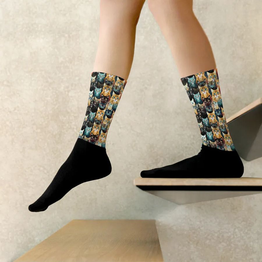 Katz Katz Katz Black Foot Socks product image (12)