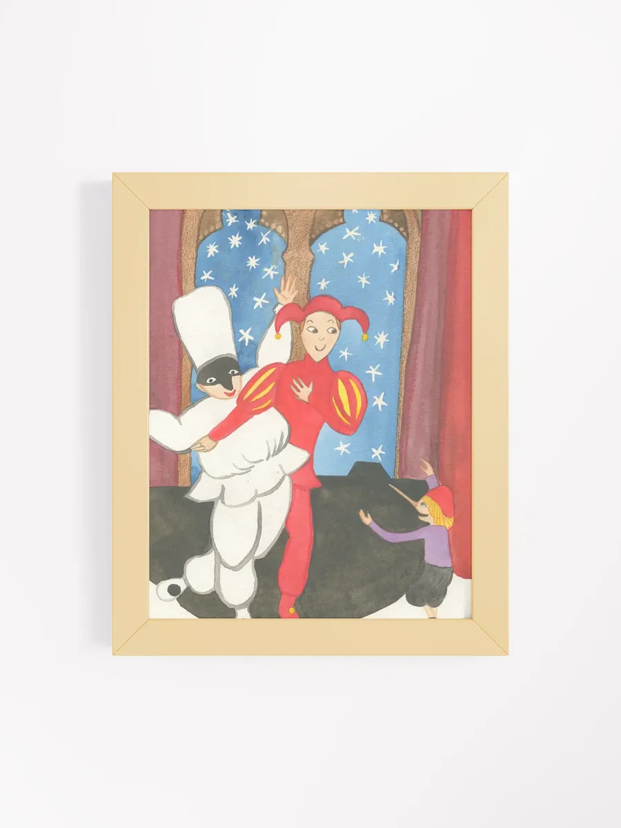 Pinocchio Meets His Brothers Framed Pirn product image (39)