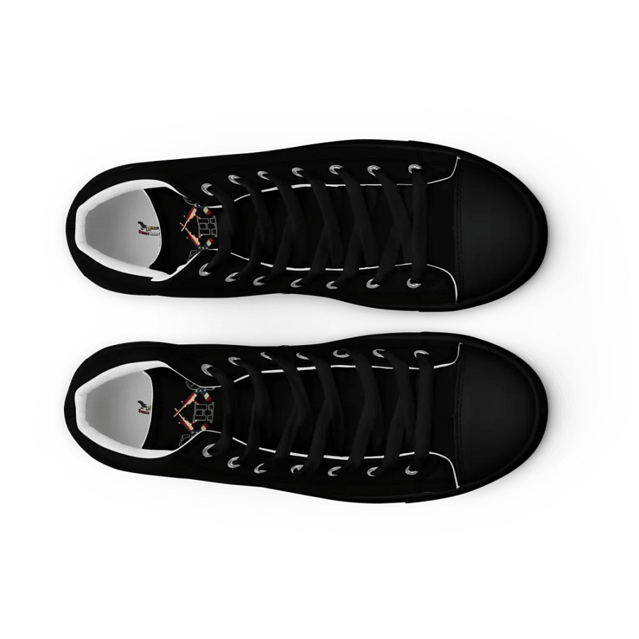 Patriotic Women's High Tops: Strength Honor Sacrifice Edition product image (9)