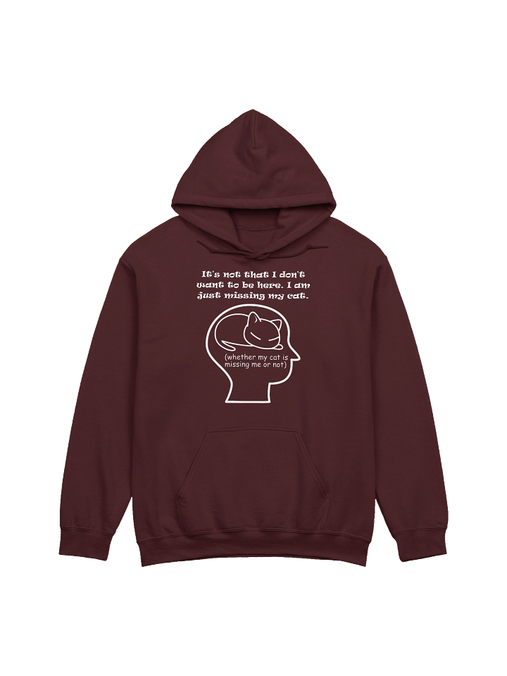 Monday Blue Kind of Mood - Unisex Adult Heavy Blend Hoodie product image (13)