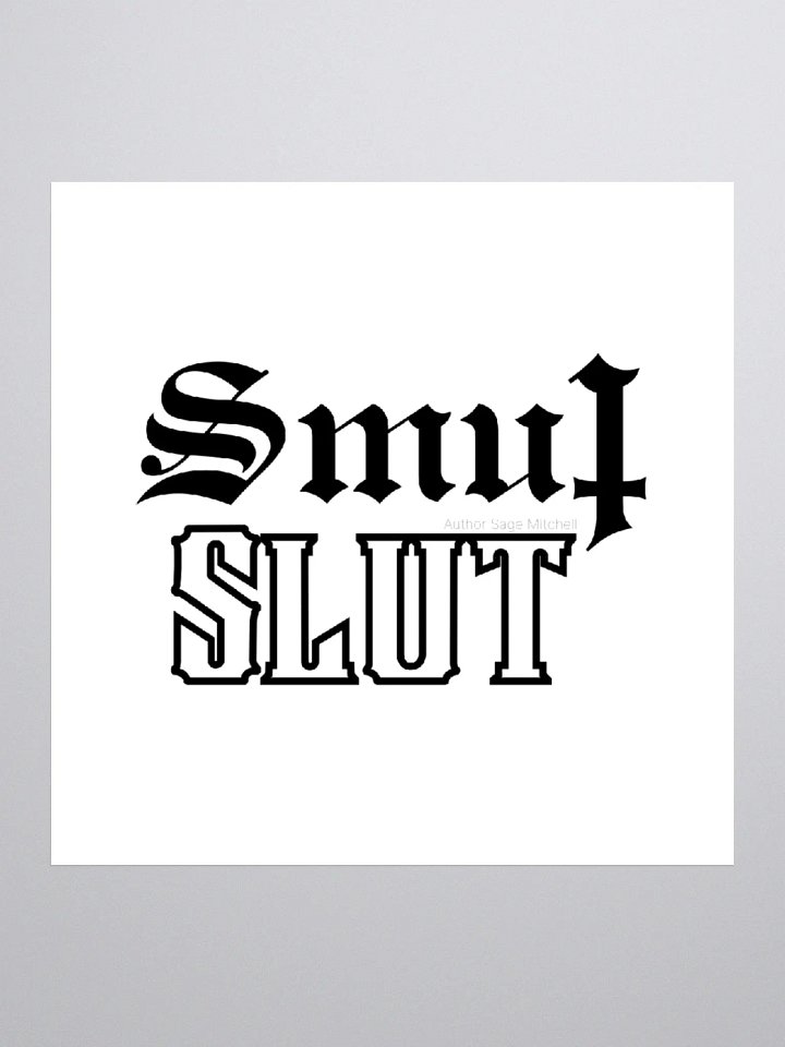 Smut Slut - Square product image (2)