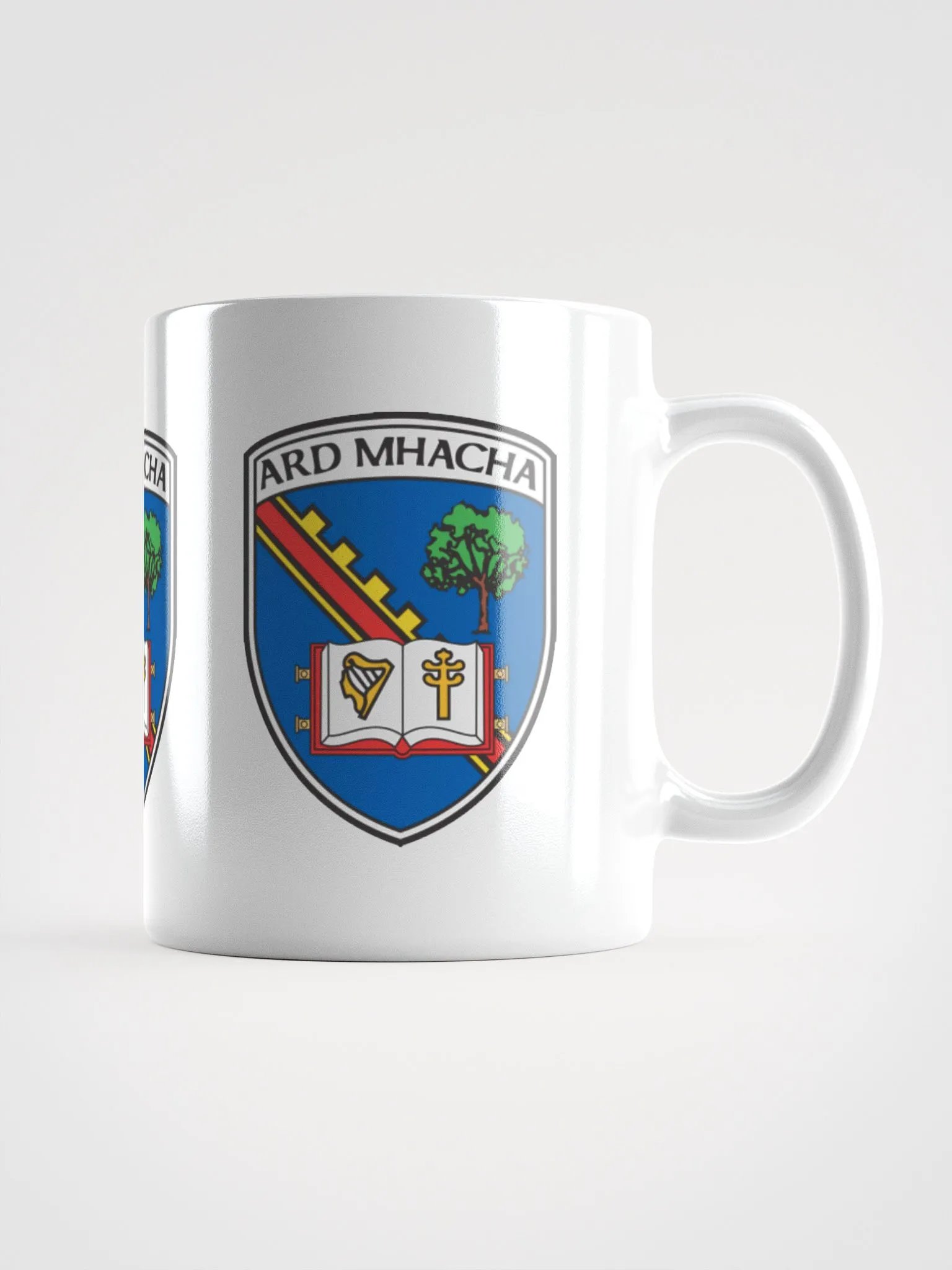 Armagh Crests White Glossy Mug product image (2)