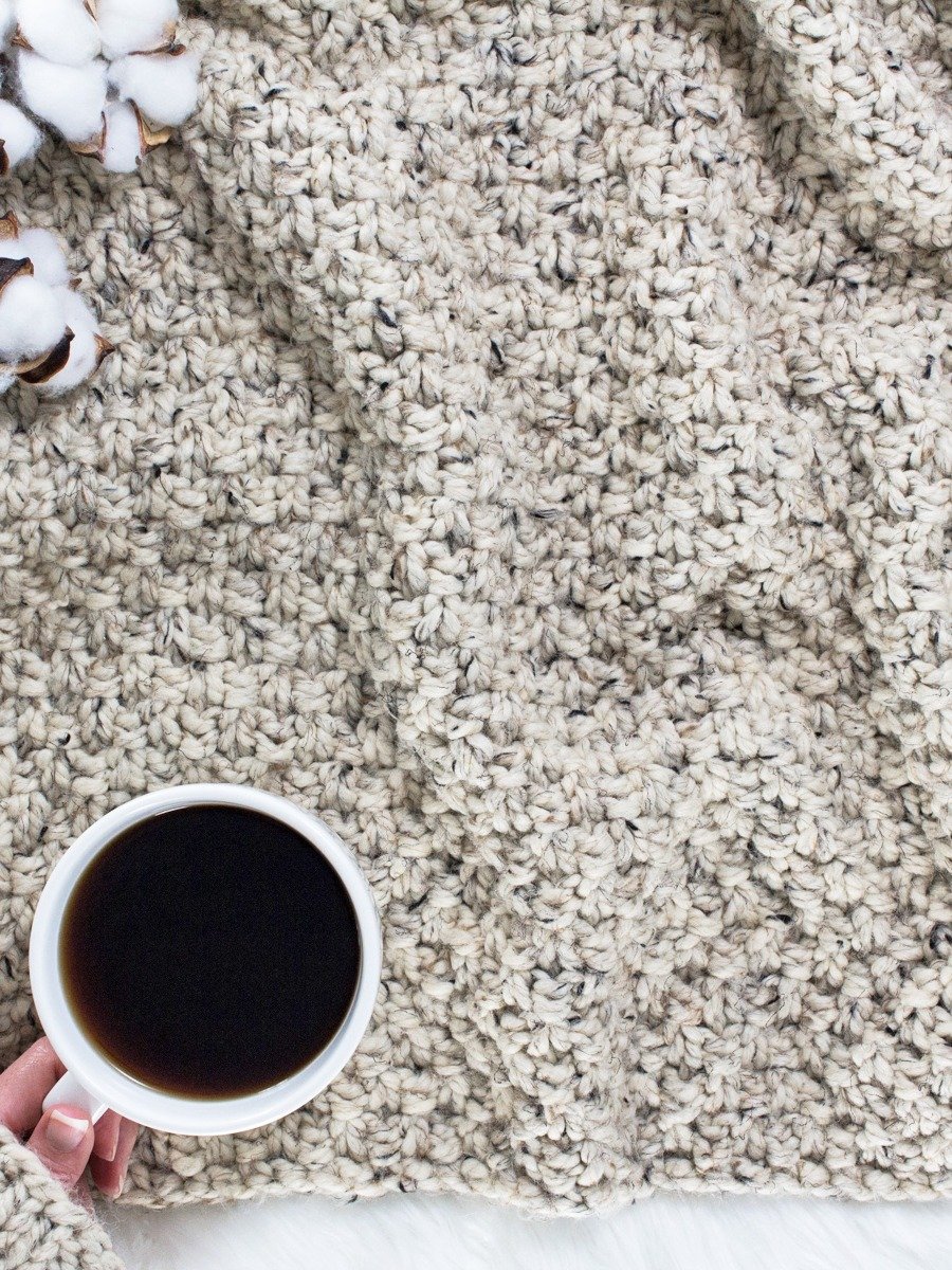 Beginner Blanket Knitting Pattern - Thrifty product image (2)