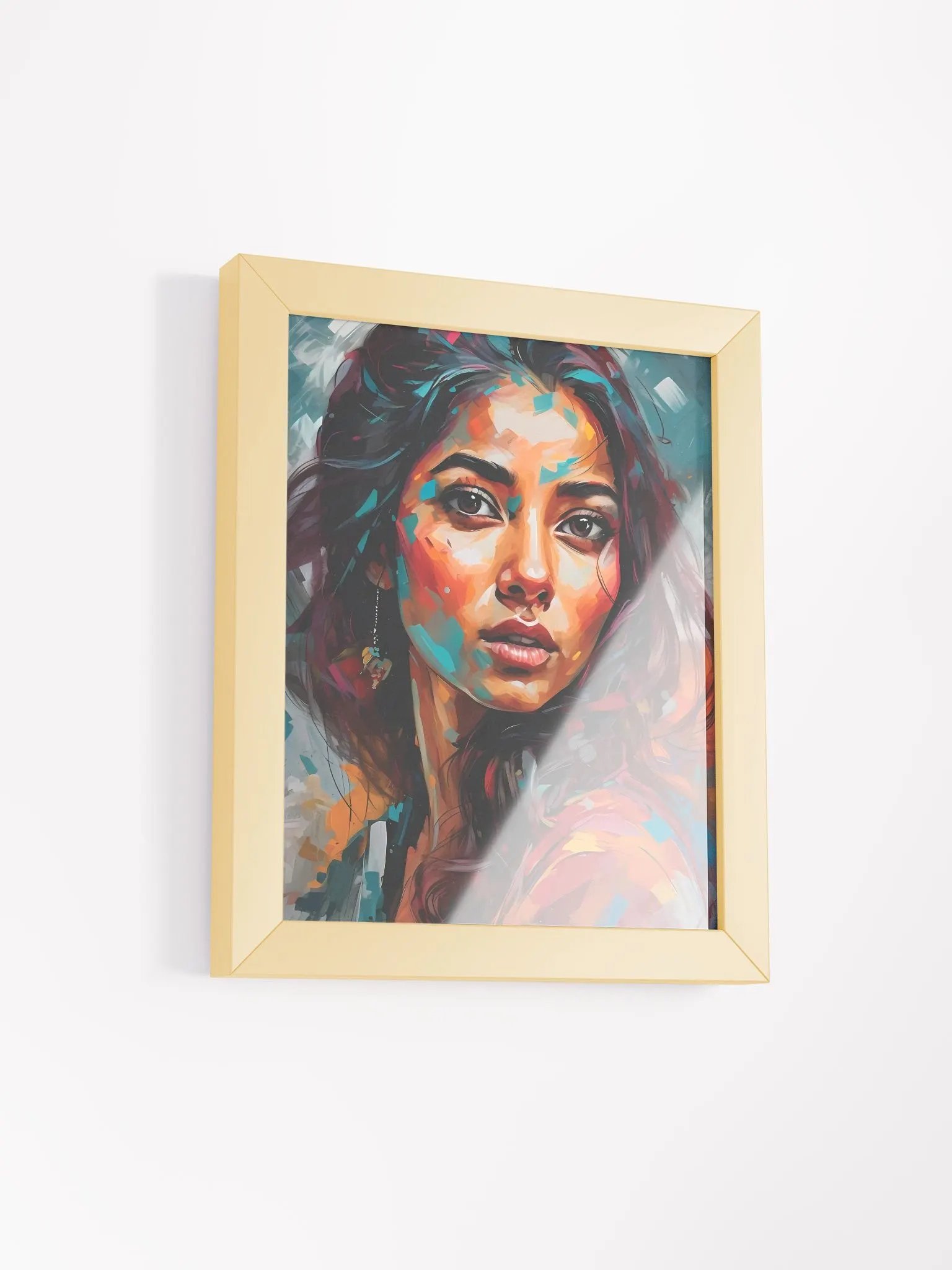 Woman Art Frame | Woman Painting | Girl Frame | Painting #A3 product image (46)