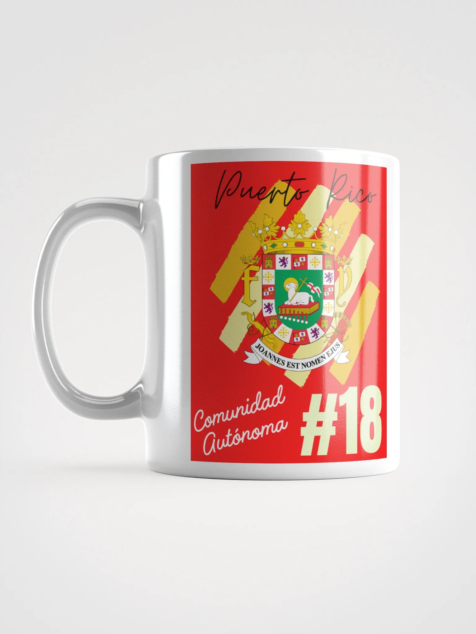 Taza cerámica roja - Comunidad Autónoma 18 product image (2)