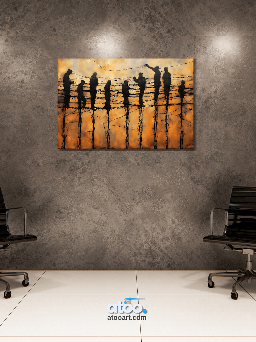 Free Yourself Collection | Moving Away From Your Roots | Canvas Painting product image (6)