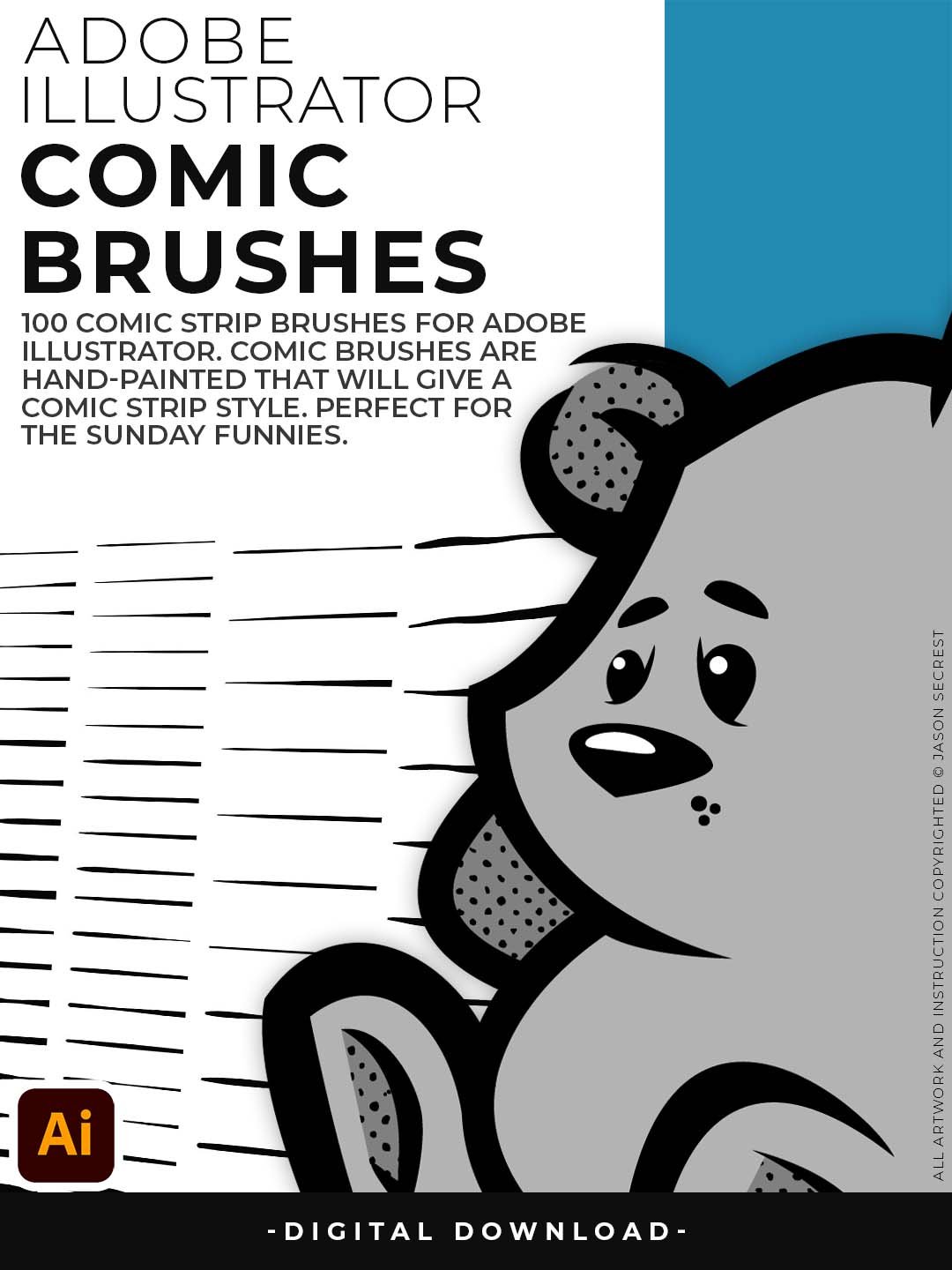 COMIC STRIP BRUSHES product image (5)