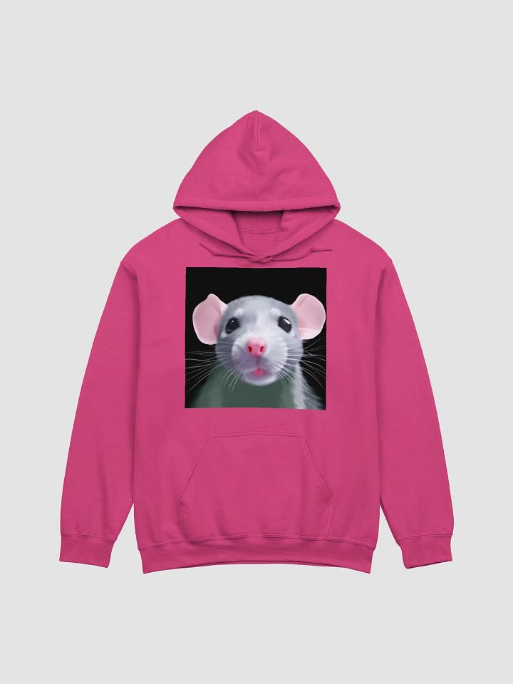 Baby rat girl VERY PINK hoody product image (1)